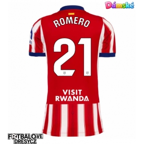 Atletico Madrid Cristian Romero #21 Dámské Domácí Dres 2026-27 Krátký Rukáv